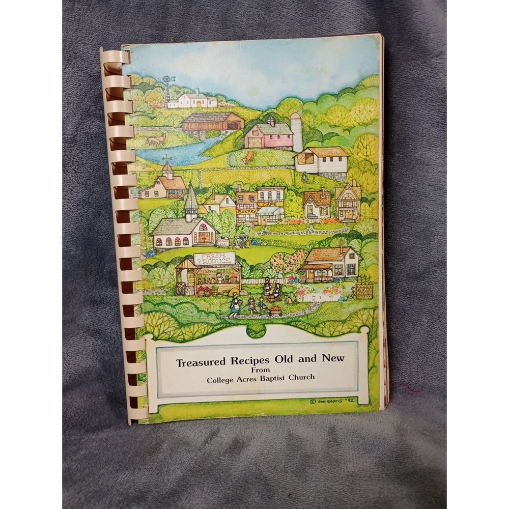 College Acres Baptist Church Cookbook‎ Wilmington, NC 1991 Spiral Local Recipes